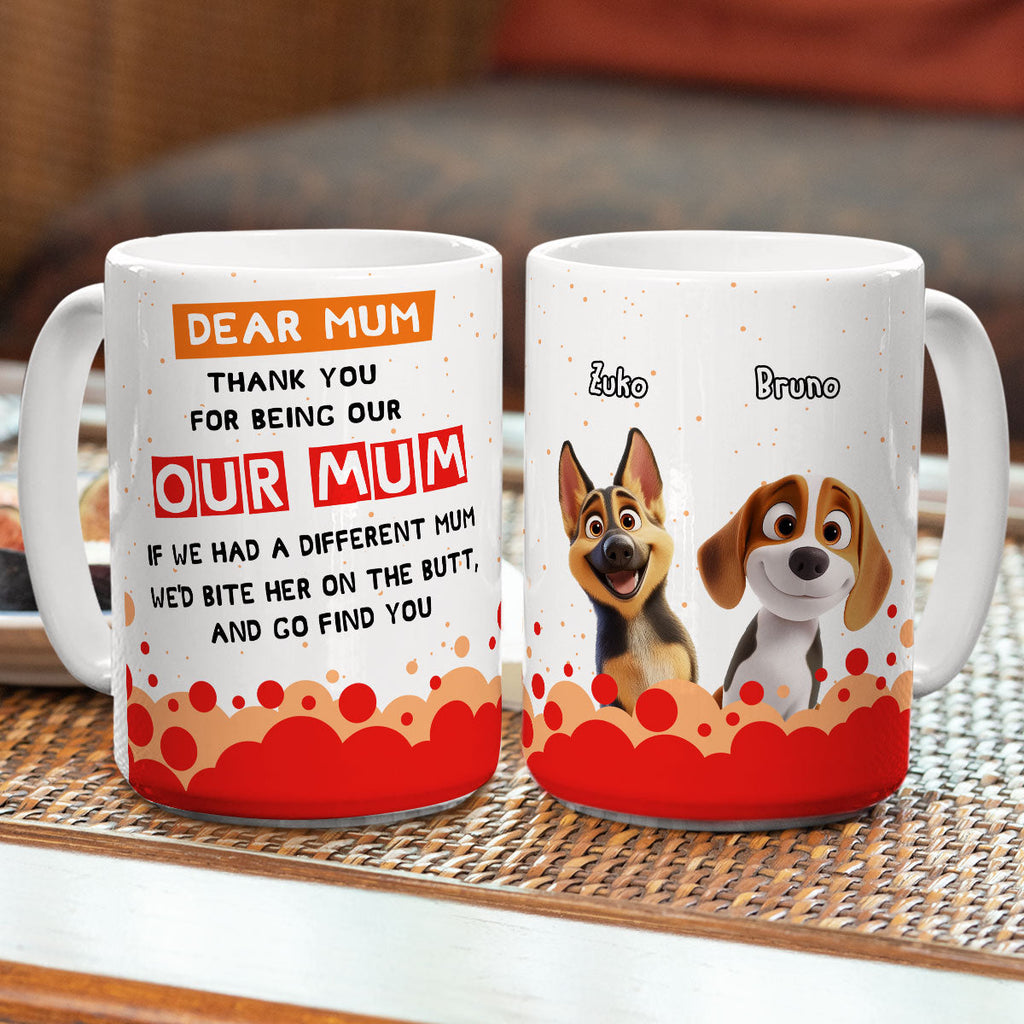 Custom Mother's day Birthday Gifts For Dog Mom, Dog Lovers • I Wil Go Find You Anywhere Mom - Personalized Coffee Mug