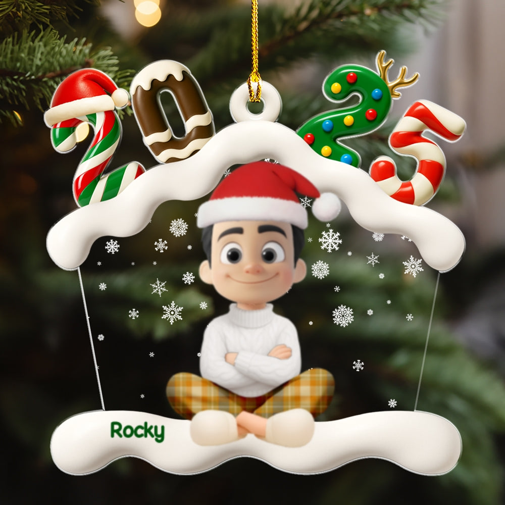 Home Sweet Home Family - Personalized Acrylic Ornament