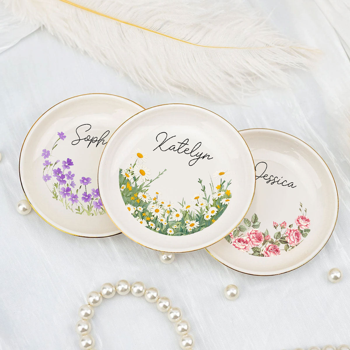 Soulmates For Life - Personalized Jewelry Dish