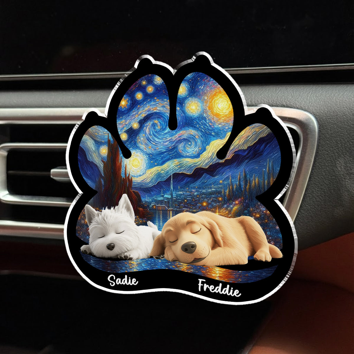 Lay Here With Me - Personalized Car Vent Clip