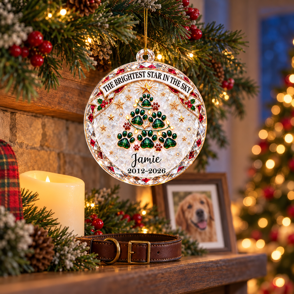 Always Loved - Personalized 3D Effect Acrylic Ornament