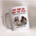 Custom Photo Christmas Birthday Gifts For Pet Lovers • You Me And Us Photo - Personalized Coffee Mug