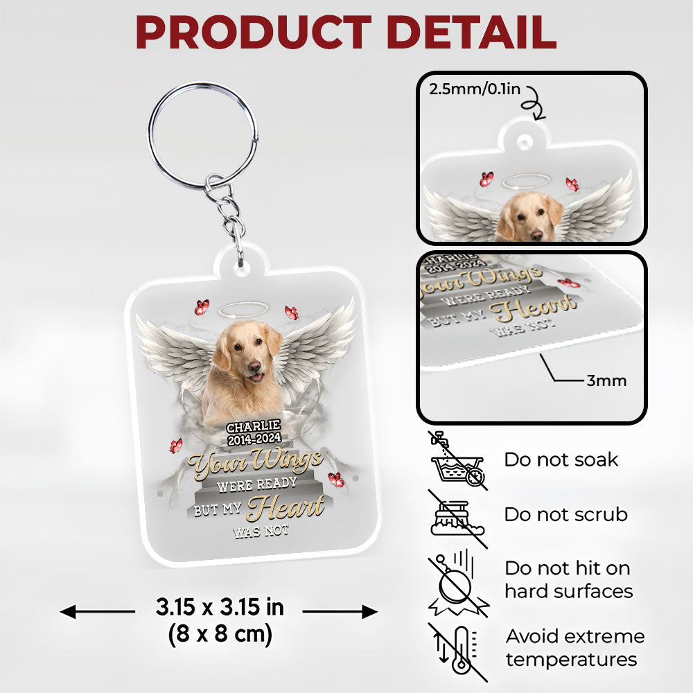 Until We Meet Again - Personalized Acrylic Keychain