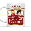 Custom Christmas Birthday Gifts For Dog Lovers • Dog Mom Dad I Stole Your Heart - Personalized Coffee Mug