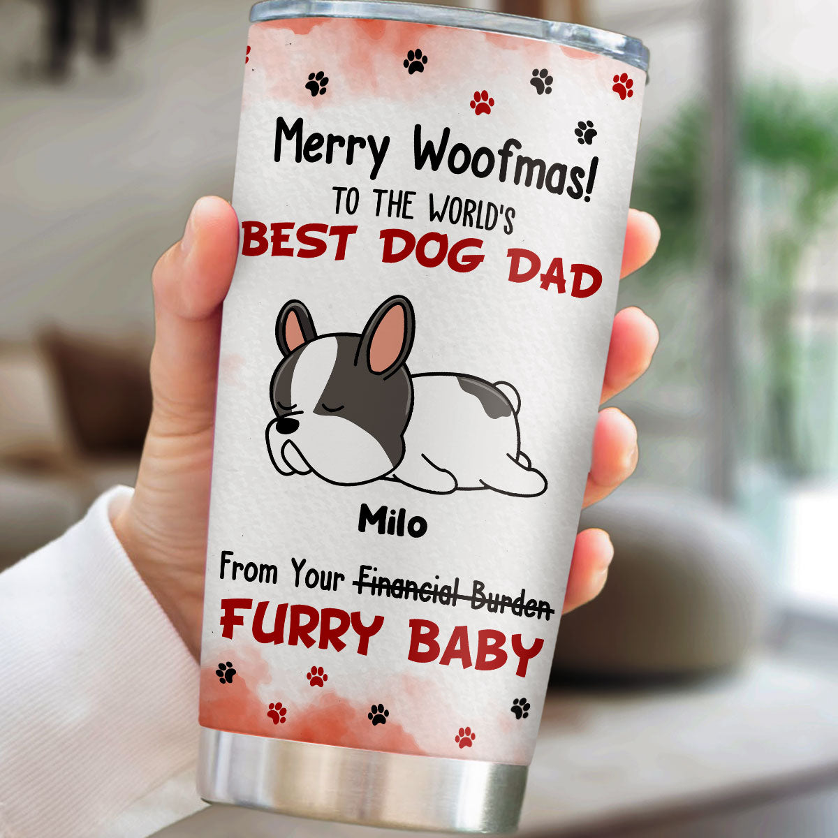 Custom Mother's day Birthday Gifts For Pet Mom, Pet Lovers • Financial Burden - Personalized Tumbler