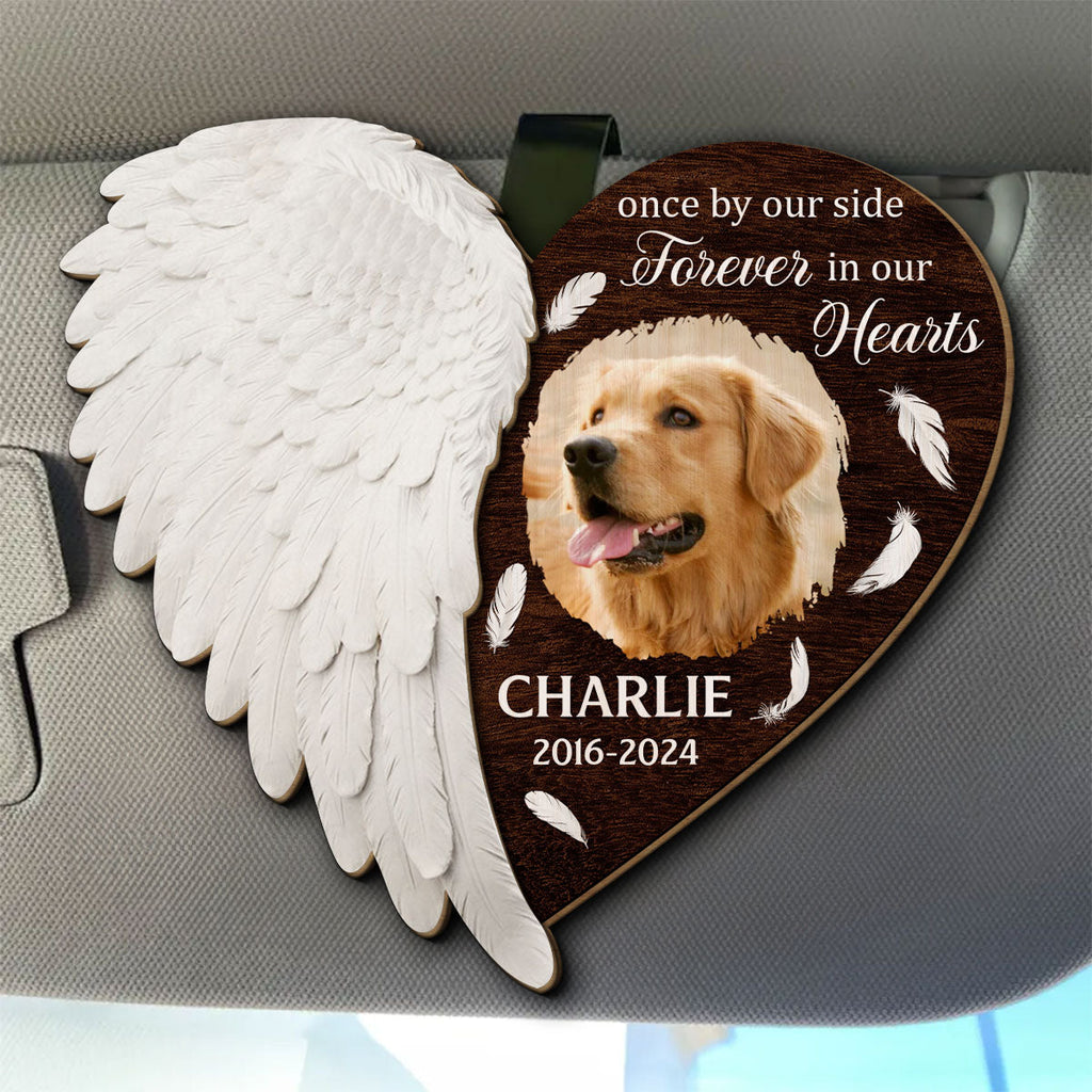 Always By Your Side - Personalized Car Visor Clip