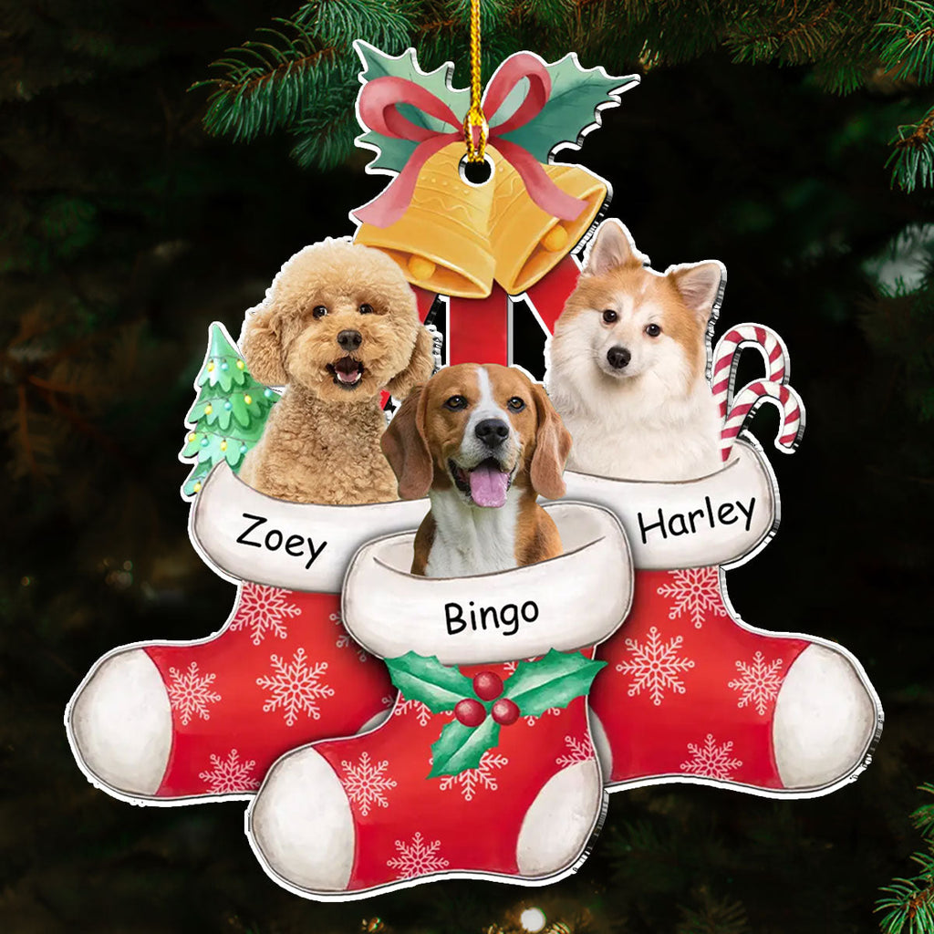 Stocking Photo - Personalized Acrylic Ornament