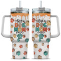 Custom Mother's day Birthday Gifts For Cat Mom, Cat Lovers • Best Mom Dad - Personalized 3D Inflated Effect Printed 40 Oz Tumbler