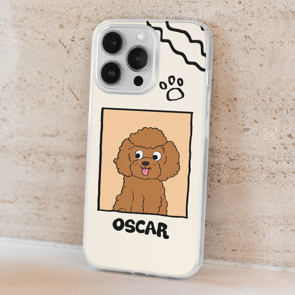 Cartoon Dog - Personalized Phone Case