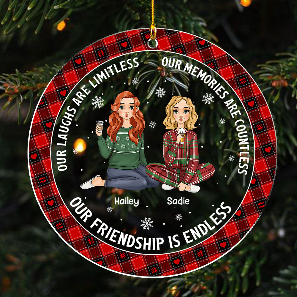 Laughs Are Limitless - Personalized Acrylic Ornament
