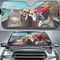 Photos Background - Personalized Car Sunshade