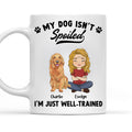 Custom Christmas Birthday Gifts For Dog Lovers • Spoiled Dog - Personalized Coffee Mug