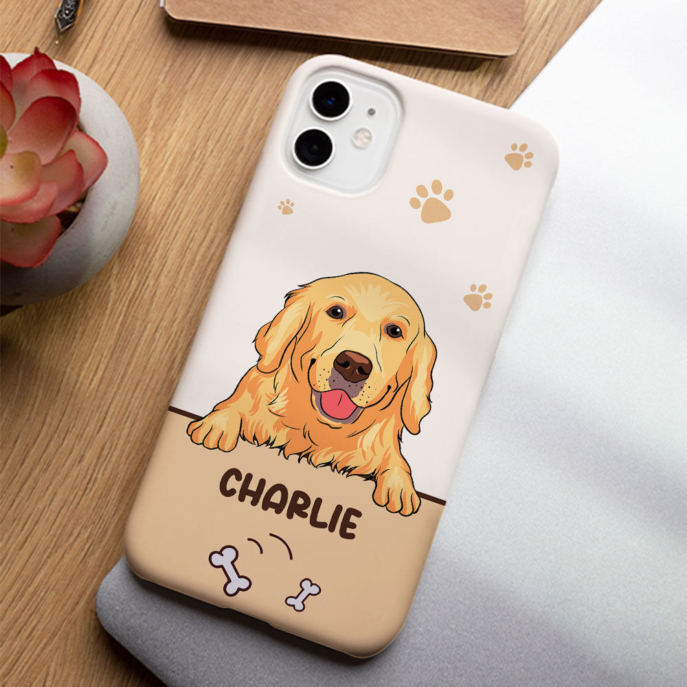 Paw And Bone - Personalized Phone Case