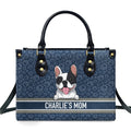 Dog Mom Basic - Personalized Leather Bag