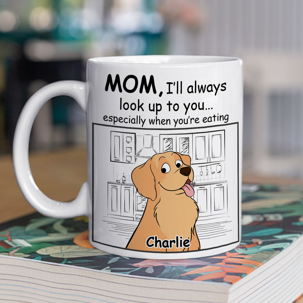 Custom Photo Christmas Birthday Gifts For Dog Lovers • Up To You - Personalized Coffee Mug