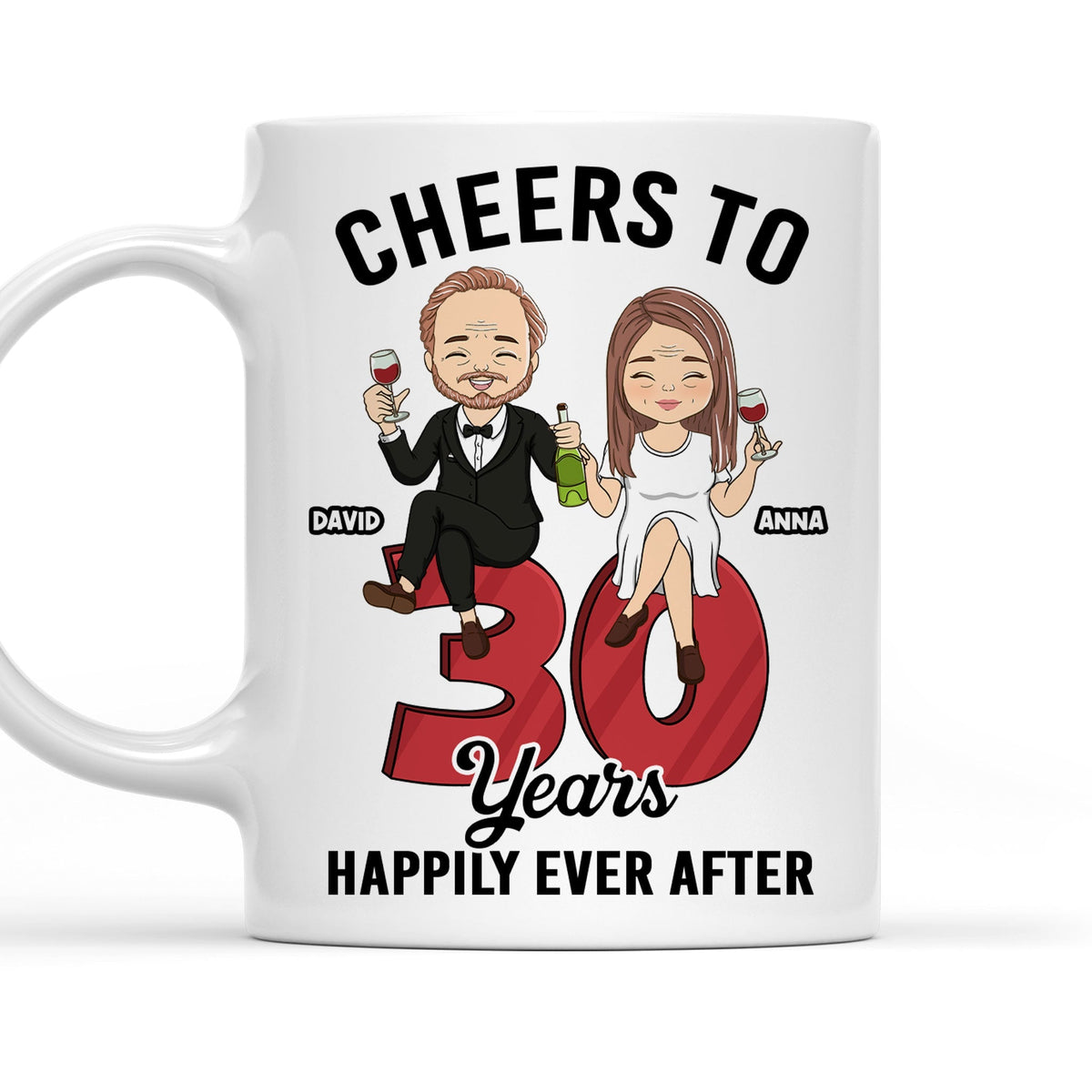 Cheers To - Personalized Coffee Mug