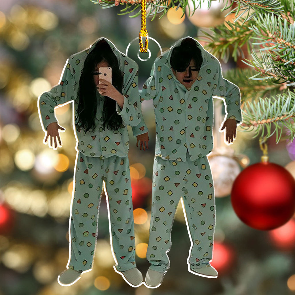 Funny Couple Moment - Personalized Acrylic Ornament