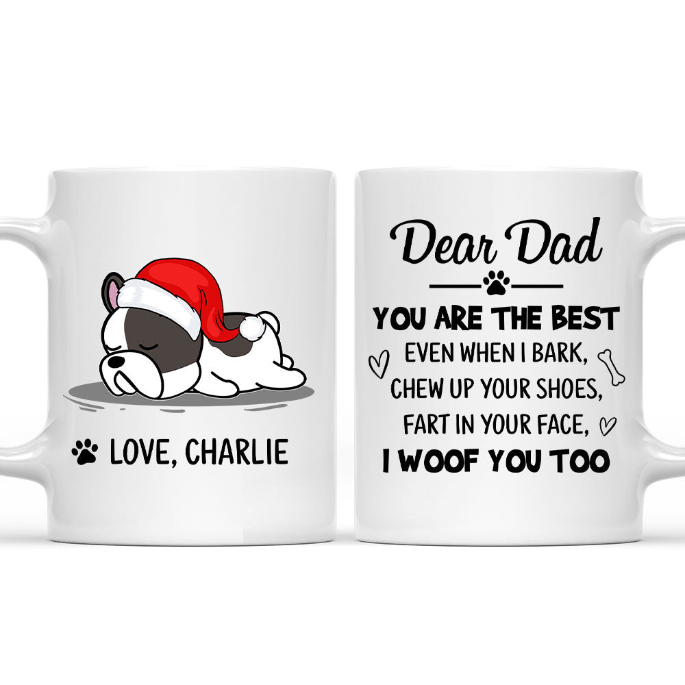 Custom Photo Christmas Birthday Gifts For Dog Lovers • Still Woof Me - Personalized Coffee Mug