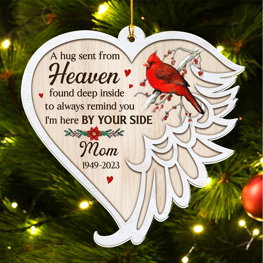 A Hug From Heaven - Personalized Acrylic Ornament