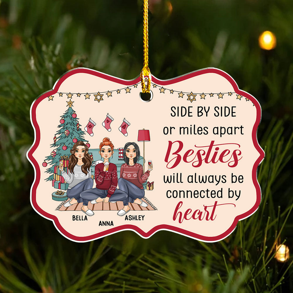 Side By Side - Personalized Acrylic Ornament