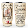 Our Hearts Are One - Personalized Tumbler