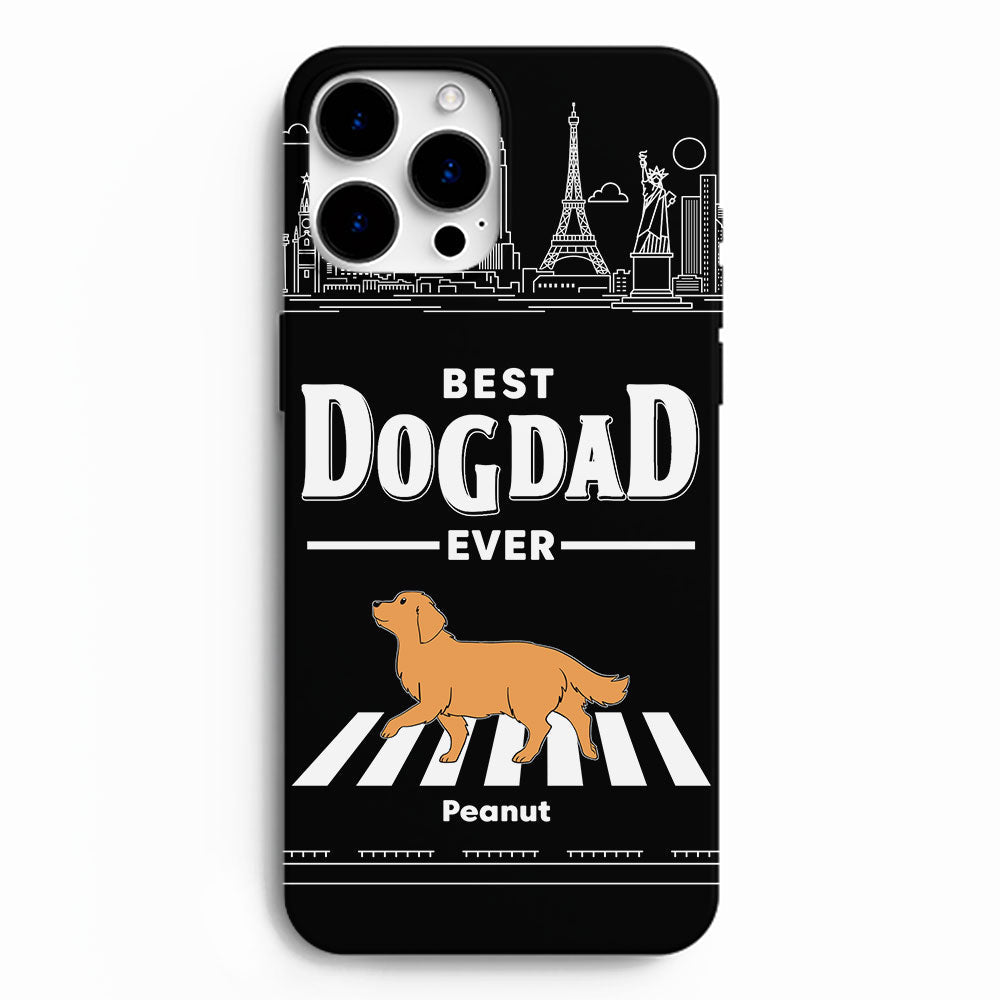 Dogs Crossing Road - Personalized Phone Case