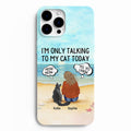 Talking To Cats - Personalized Phone Case