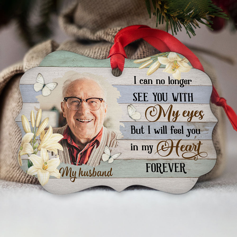 Deep In My Heart - Personalized Aluminum Ornament