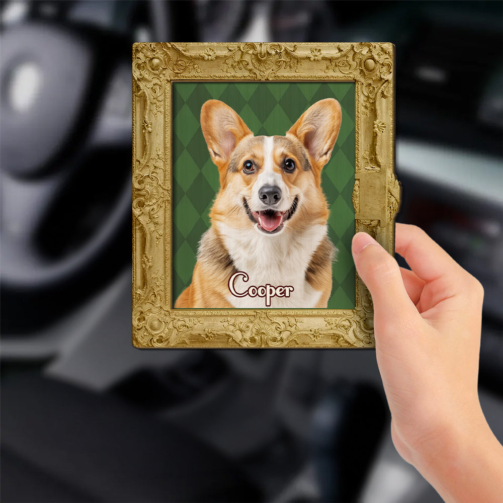 Royal Frame - Personalized Car Visor Clip