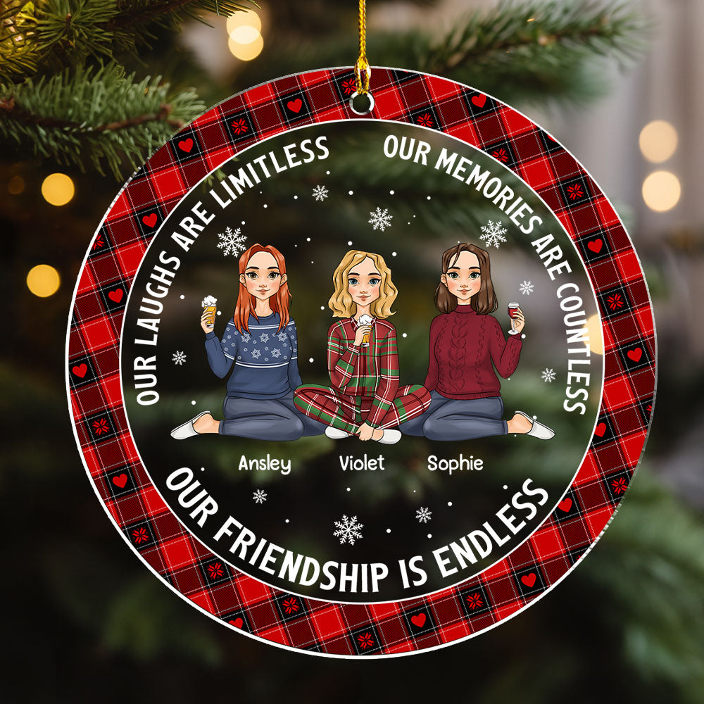 Laughs Are Limitless - Personalized Acrylic Ornament