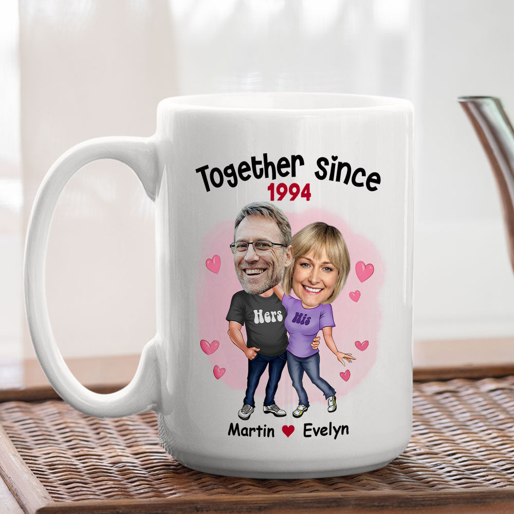 Together Since - Personalized Coffee Mug