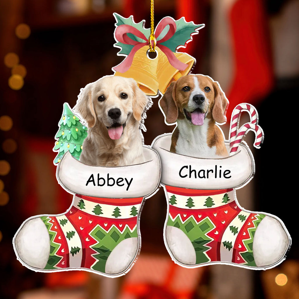 Stocking Photo - Personalized Acrylic Ornament