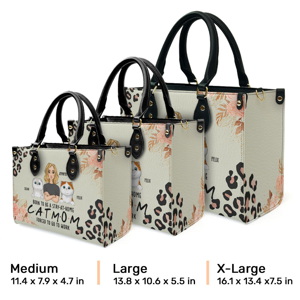 Stay At Home - Personalized Leather Bag