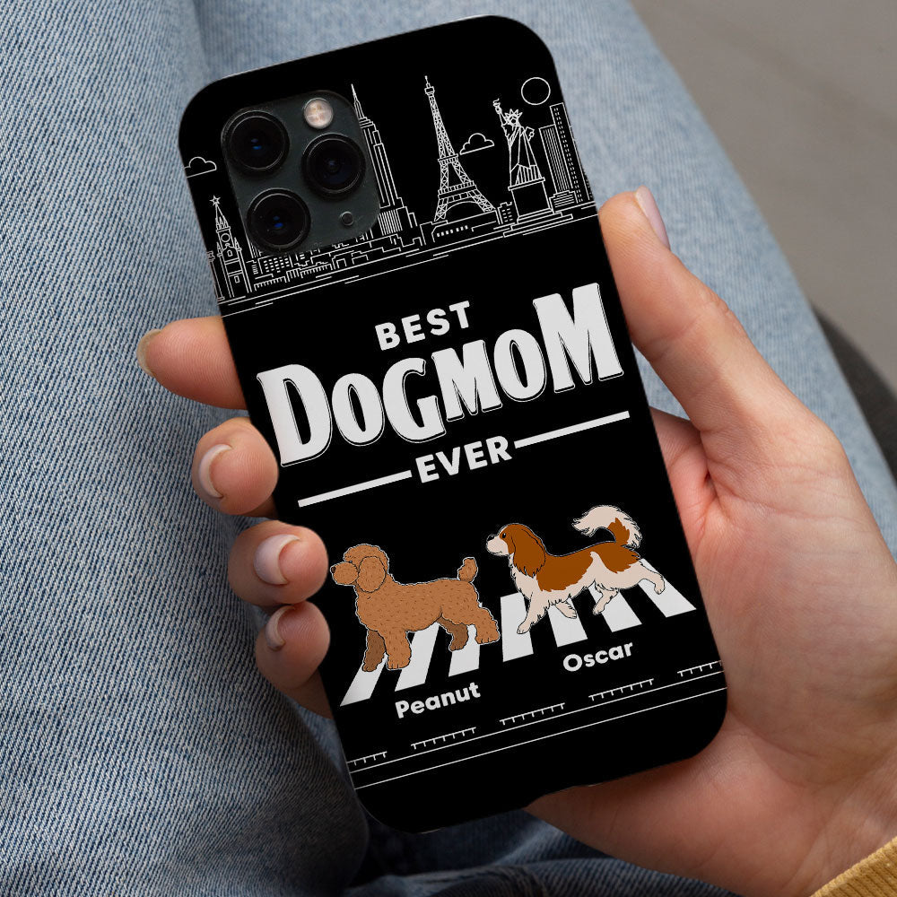 Dogs Crossing Road - Personalized Phone Case