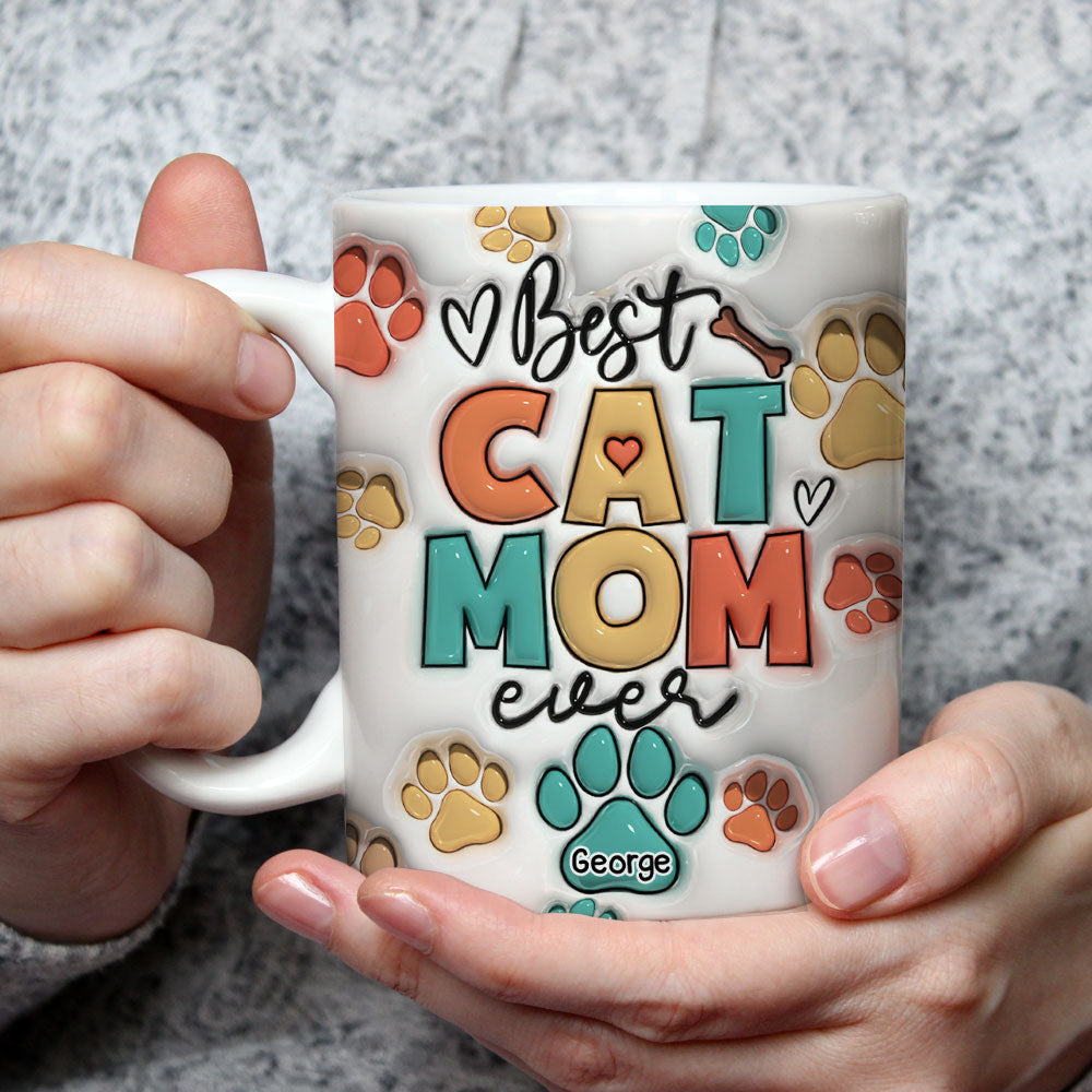 Best Mom Dad - Personalized Coffee Mug