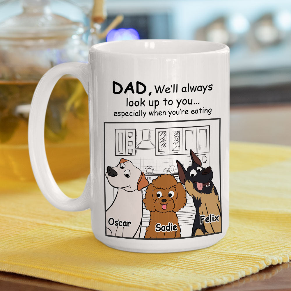 Custom Photo Christmas Birthday Gifts For Dog Lovers • Up To You - Personalized Coffee Mug
