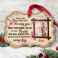 We Miss You - Personalized Aluminum Ornament