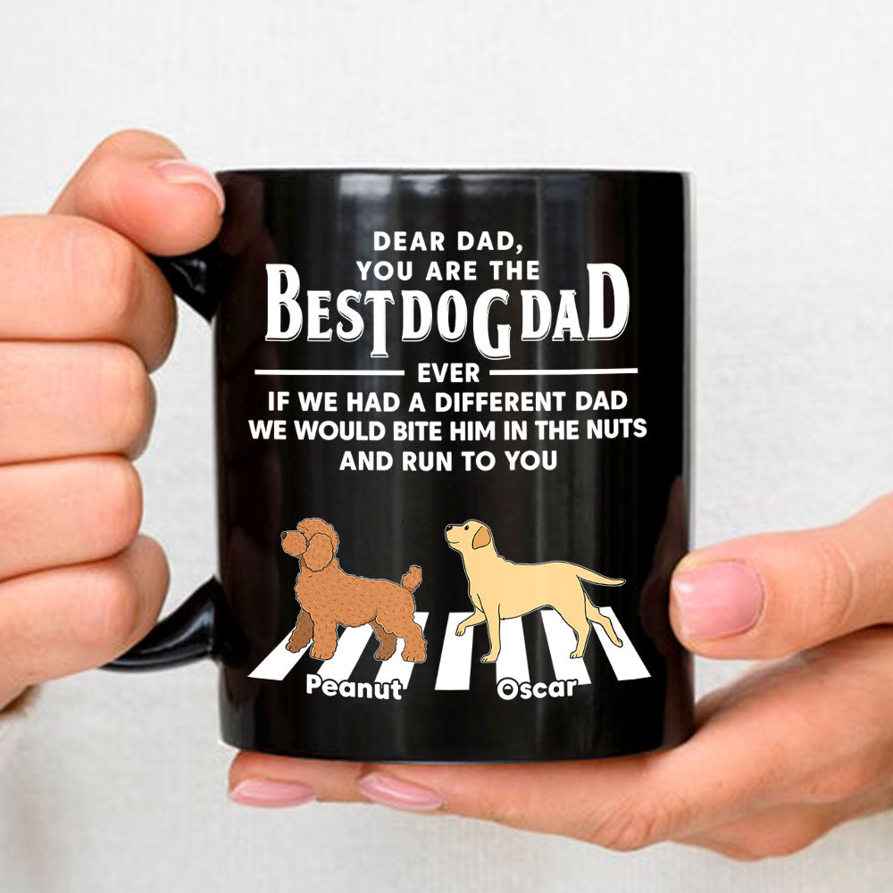Custom Christmas Birthday Gifts For Dog Lovers • Dogs Run To You 2 - Personalized Coffee Mug