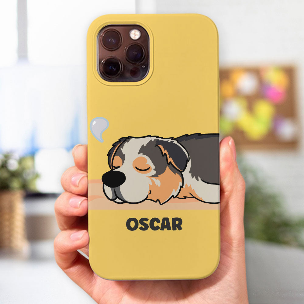 Sleeping Dog - Personalized Phone Case