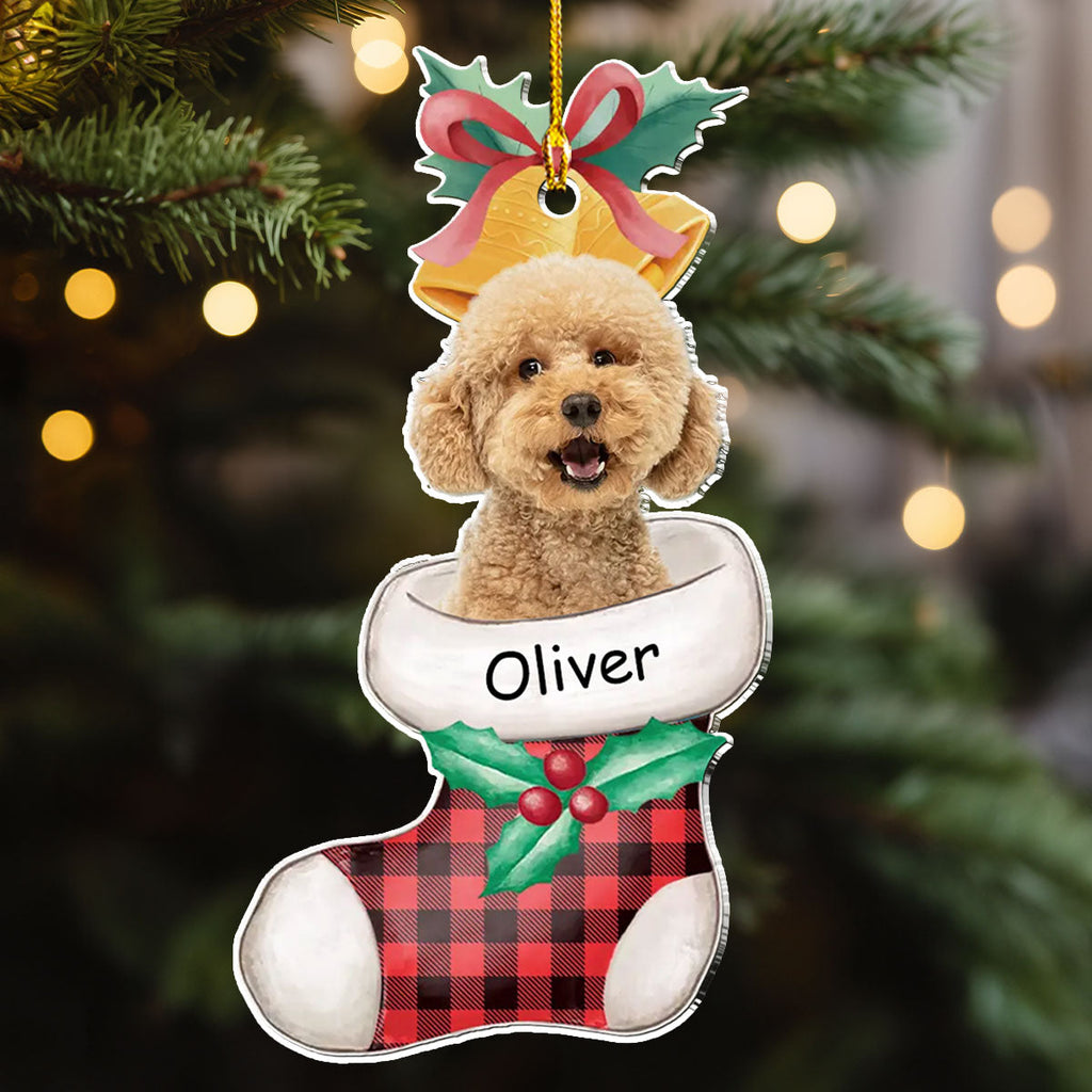 Stocking Photo - Personalized Acrylic Ornament