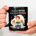 Custom Christmas Birthday Gifts For Dog Lovers • Better Than Ever - Personalized Coffee Mug