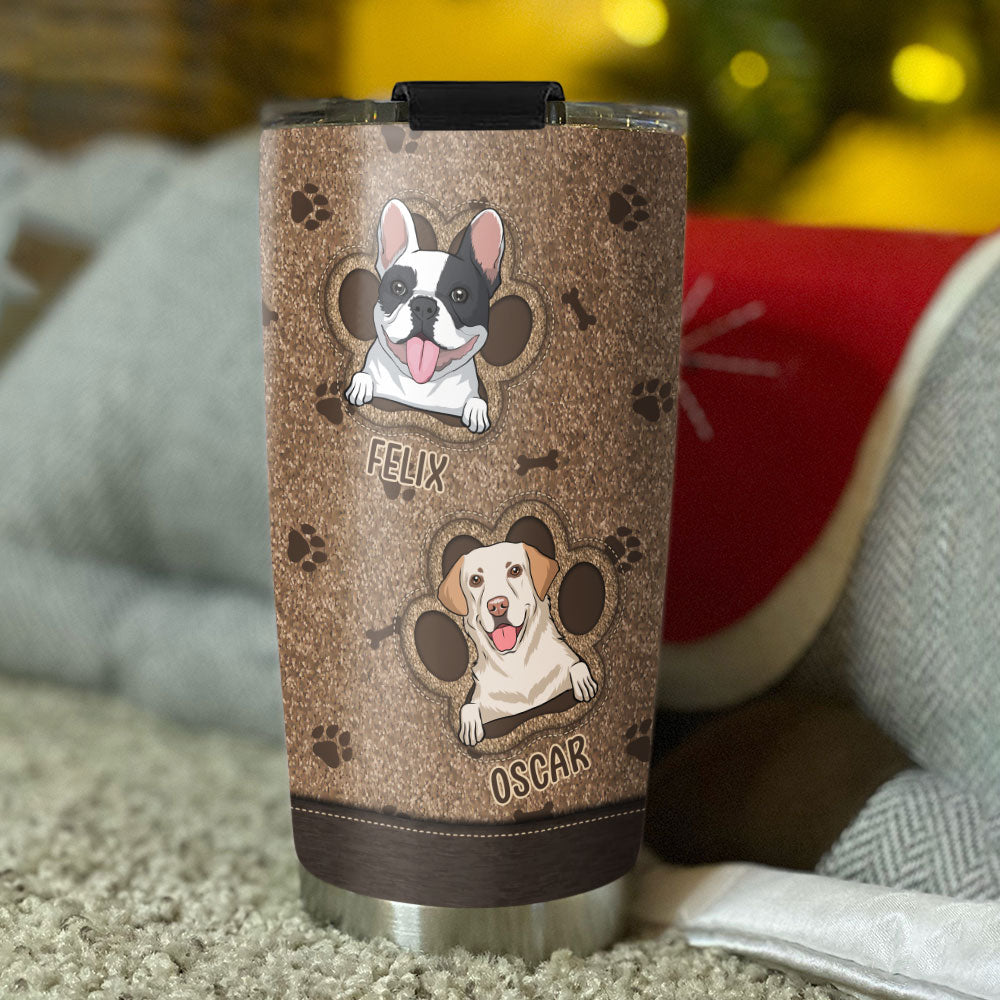 Custom Christmas Birthday Gifts For Dog Lovers • I Used To Be Cool - Personalized Tumbler