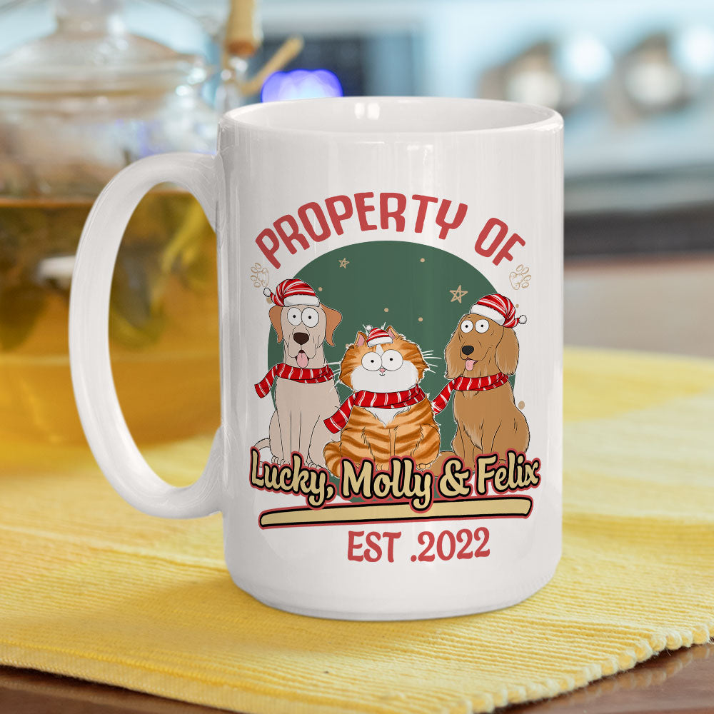 Custom Photo Mother's day Birthday Gifts For Cat Mom, Cat Lovers • Special Property - Personalized Coffee Mug
