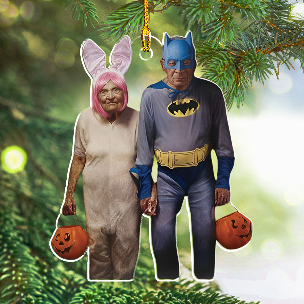 Funny Couple Moment - Personalized Acrylic Ornament
