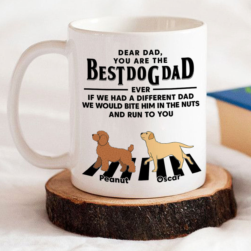 Custom Christmas Birthday Gifts For Dog Lovers • Dogs Run To You - Personalized Coffee Mug