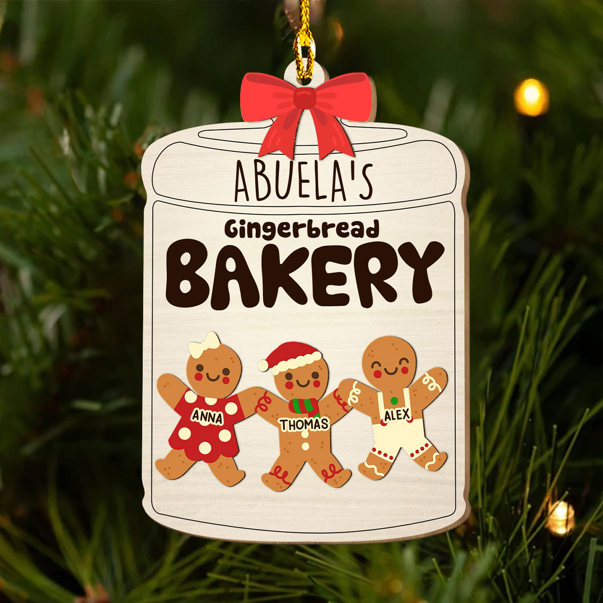 Perfect Batch - Personalized 1-layered Wood Ornament