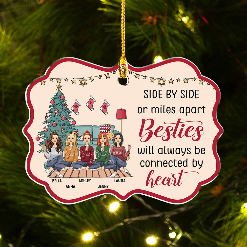 Side By Side - Personalized Acrylic Ornament