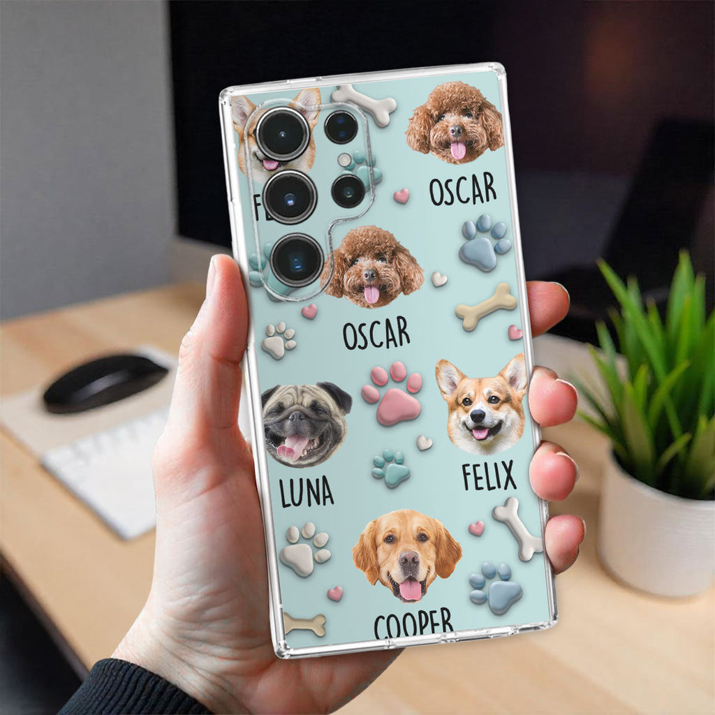 Dog Face - Personalized 3D Effect Phone Case