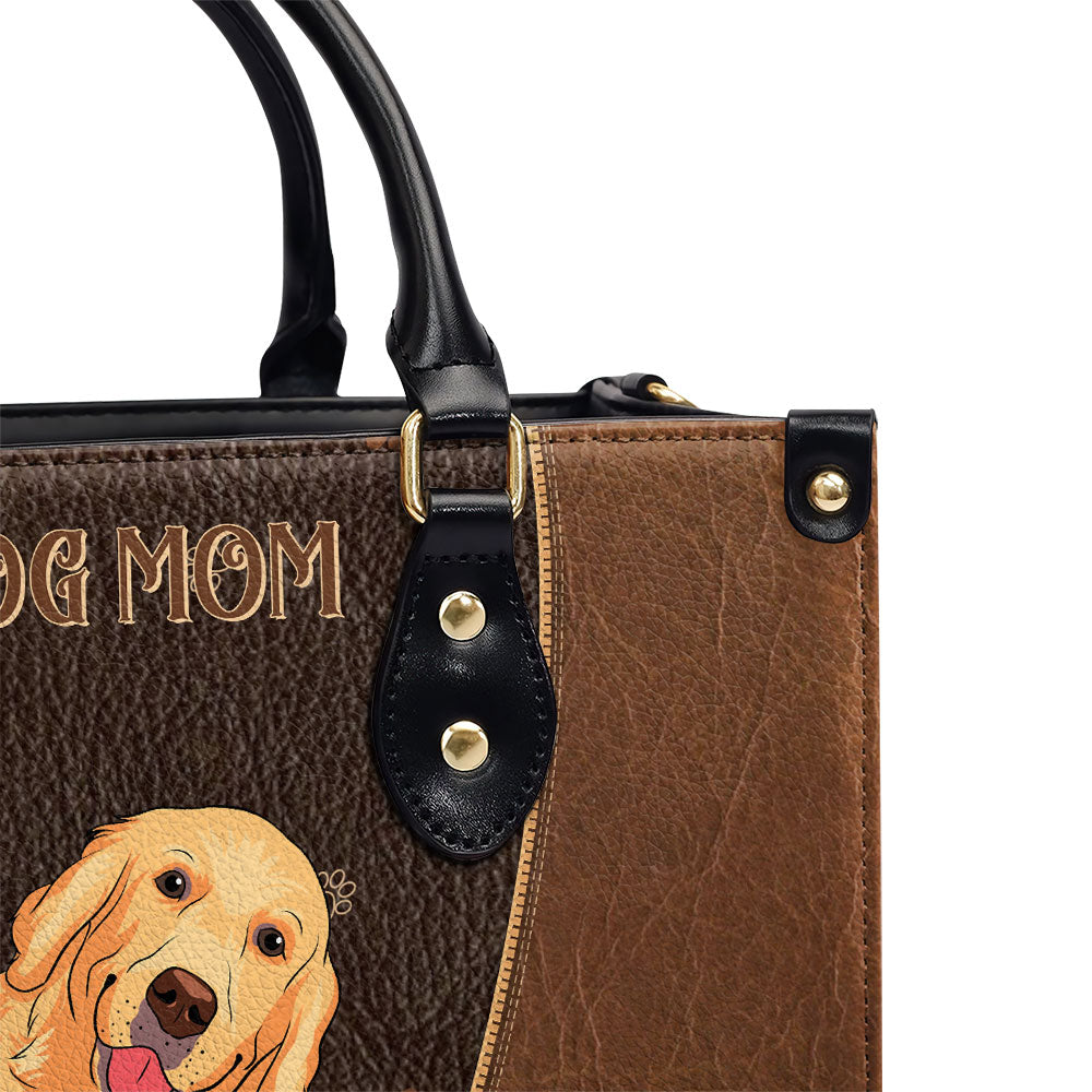 Dog Mom Bag - Personalized Leather Bag