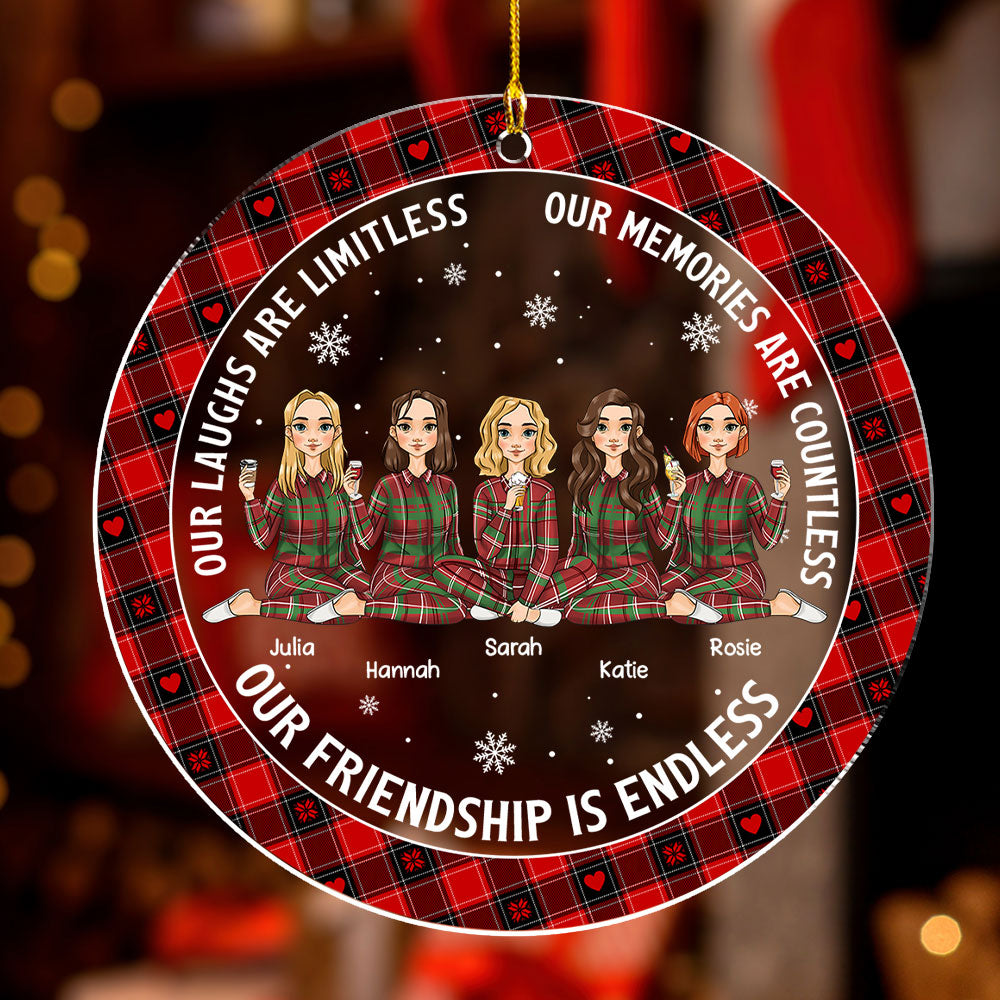 Laughs Are Limitless - Personalized Acrylic Ornament